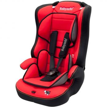 Babyauto Nico - Silla de seguridad infantil, grupo 1/2/3, color rojo