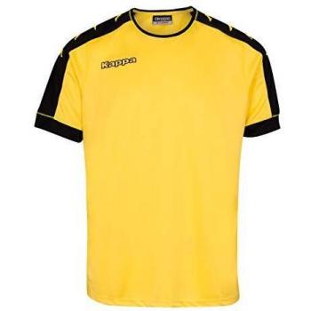 Kappa Tanis SS Camiseta Fútbol, Unisex, Amarillo, 6Y/8Y