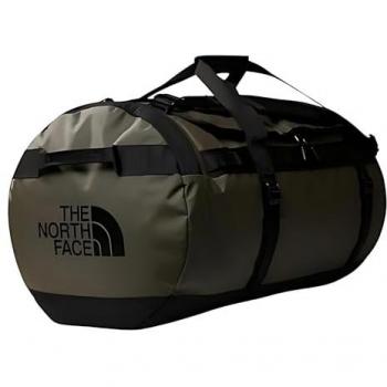 Bolsa de deporte unisex The North Face Base Camp Duffel M - 71 Litros Nueva Base Camp Duffel - New Taupe Green, gris grafito y negro