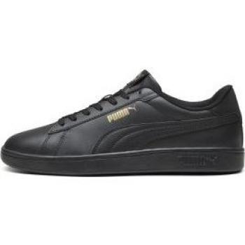 Puma Smash 3.0 L Vegan Leather Sneakers - Black - Size 39
