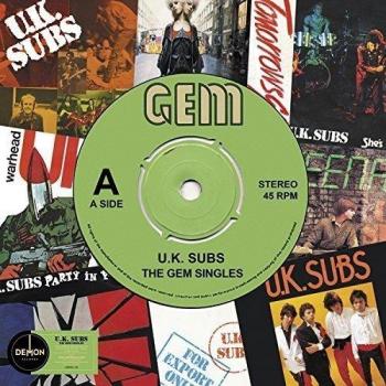 UK Subs Vinyl Gem Singles Collection - Authentic Raw Music LP