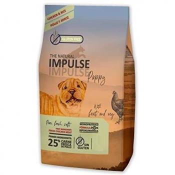 IMPULSE Pienso para Perros Natural Dog Puppy Chicken 12 Kg