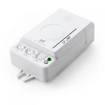 Detector de Movimiento de Pared Blanco - Alta Precisión - Hasta 8m - 12/24V