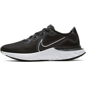 Nike Renew Run (GS), Zapatos para Correr Unisex Niños, Black/Metallic Silver/White/Wolf Grey, 38 EU