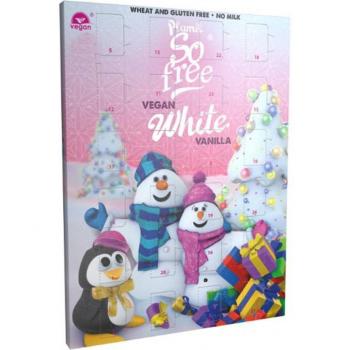 Plamil So free Calendario de Adviento de Chocolate Blanco Vegano y Sin Gluten Bio 110g
