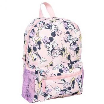 Mochila Infantil Tiempo Libre Estampado Minnie, Unisex niños, Rosa, Pequeña