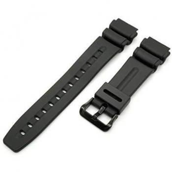 Casio 290 DW-290 - Correa de Resina, Color Negro