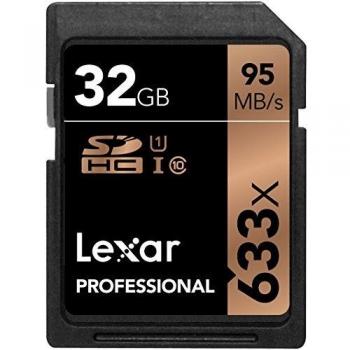 Lexar Professional - Tarjeta de memoria 633x SDHC de 32 GB