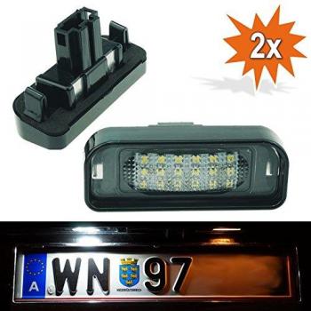 Do.LED B09 LED NUMBERPLATE TÜV libre Matrícula Lámpara para matrícula lámpara de matrícula con certificado E xenón