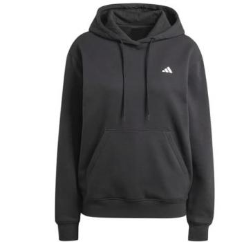 Adidas Essentials Small Logo Feel Cozy Hoodie Black Women's Regular Fit S