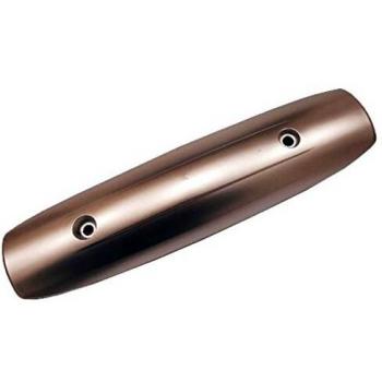 MUFFLER GUARD EXHAUST COVER CHROME SATIN YAMAHA T-MAX YAMAHA TMAX 500 530 '07/13