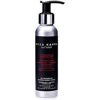 Acca Kappa Barber Shop Transparent Shaving Gel 125ml