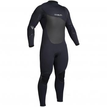 Gul Flexor Pro 5/4mm Zip Free Blindstitch Wetsuit 2018 - Black/Black XXL