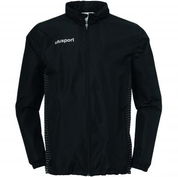 Uhlsport Score Rain Chubasquero, Hombre, Negro/Blanco, 116