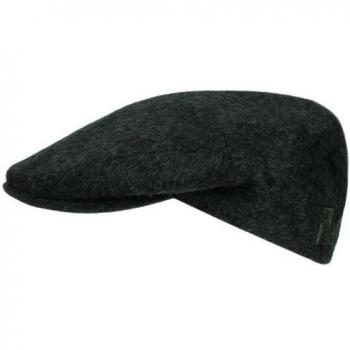 Borsalino Tommaso Flatcap pantalla Gorro - Antracita gris 56