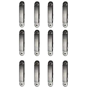 12 soportes magnéticos para mosquitera BKSAI para ventanas, protección contra insectos, con sistema magnético, sin taladrar, mosquitera para claraboyas, protección antimoscas