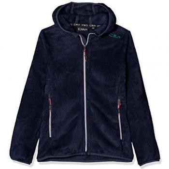 CMP Chaqueta de forro polar para niña, Niñas, 38P1455, azul/negro, 104