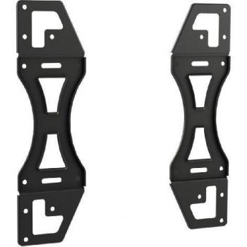 RICOO VA0300 Adaptador VESA Extensión para Soporte TV para Colgador televisión o Monitor PC Aumentar VESA 200x200 hasta 400x400 Acero Negro