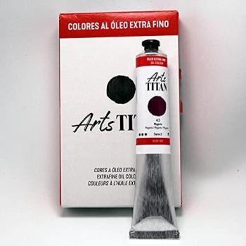 ÃLEO MAGENTA TITAN Extrafino 10 - 60ml. NÂº 43