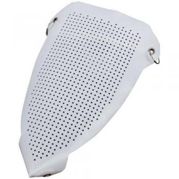 MSV Suela DE T.F.E para Plancha, Metal, Blanco, 24x0.3x15 cm