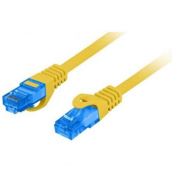 Lanberg Cable de Red Cat6a Amarillo 3 m con Blindaje S/FTP (S-STP)