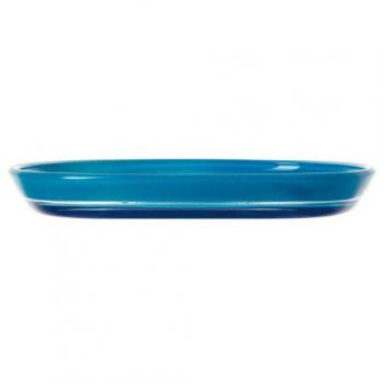 Leonardo Plato Mio, Cristal, Amontonable, Robusto, 17,5 cm, Azul, 18916
