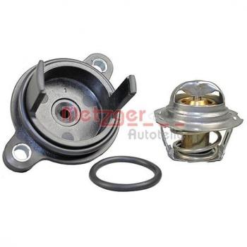 Termostato de Refrigerante Metzger 4006311 con Junta Plástica para Ford Focus 3, Mondeo 5 y C-Max 2
