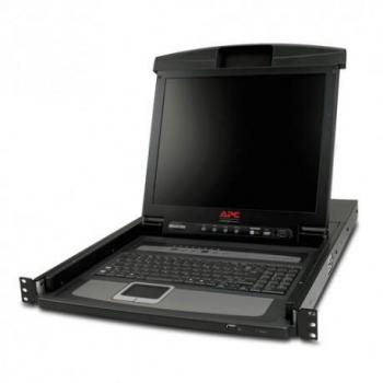 APC 17 Rack LCD Console with 8-Port Analog KVM Switch