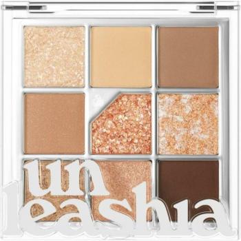 Unleashia Glitterpedia Eye Palette Eyeshadow Palette Shade All of Brown 6.6 g