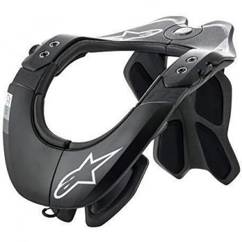 Alpinestars BNS Tech-2 Neck Brace - Black/Grey L/XL