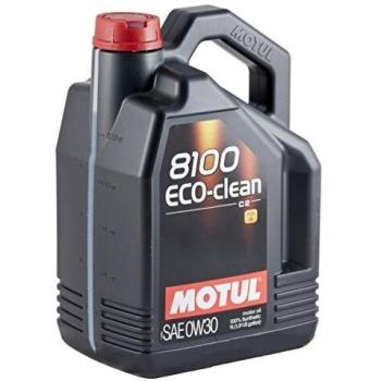 Aceite para Motor Motul 8100 ECO-Clean 0W30, Capacidad de 5 Litros