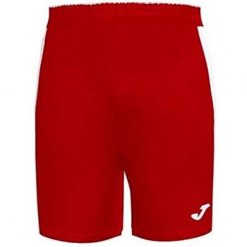 Joma Academy III Pantalon equipaciones, Niños, Rojo-Blanco, 8XS-7XS
