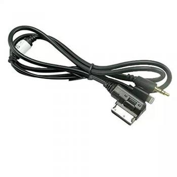 Goliton® Music interface 1M VW Audi MDI AMI cable adaptador de 3,5 mm Aux conectar dispositivos de audio para VW Audi carga iPhone 5C / 5 / 5S / 6 6plus