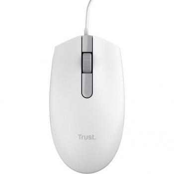 Ratón Trust TM-101/ 1200 DPI/ Blanco