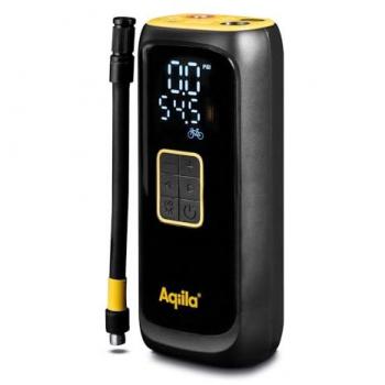 Compresor portátil Aqiila Airbird C4 - 10 bar, batería externa, linterna y apagado automático