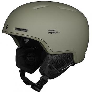 Casco Sweet Protection Looper verde oscuro - S-M, Unisex, Woodland, Tamaño Small