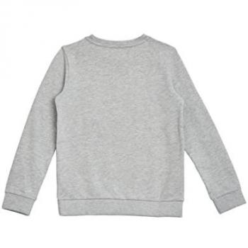 Guess Core Kids Sweatshirt - Light Heather Grey, Organic French Terry, Size 16