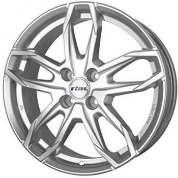 Rueda de aleación Rial Lucca 6.5J x 17 4x100 ET38 Polarsilber