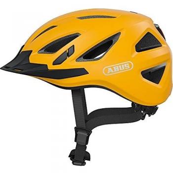 ABUS Urban-I 3.0 City Helmet - Modern Bicycle Helmet with Tail Light for City Traffic - for Women and
