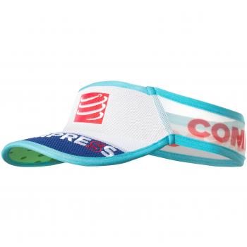 Compressport Ultralight - Visera unisex, color azul, talla única