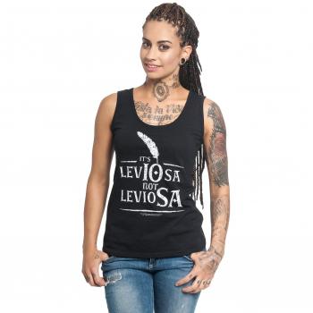Harry Potter Leviosa Top Mujer Negro XL