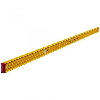 Nivel de burbuja Stabila 96-2, 244 cm, aluminio, color amarillo, precisión ± 0.5 mm/m