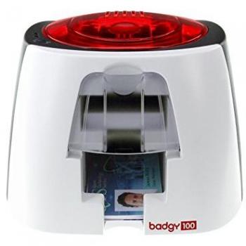 BADGY 100- Impresora, 50 tarjetas
