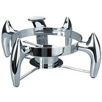 Lacor Luxe Sopa Soporte de Acero Inoxidable para Chafing Dish Redondo