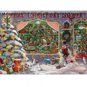 Ravensburger 500-Piece Christmas Shop Puzzle