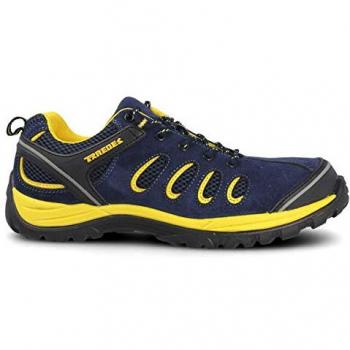 Paredes 1 Zapato Radio, Seguridad, Protección, Cordón, Comodidad, Azul/amarillo