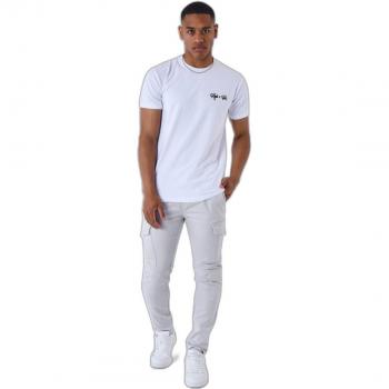 Project X Paris Light Stone Cargo Trousers 32