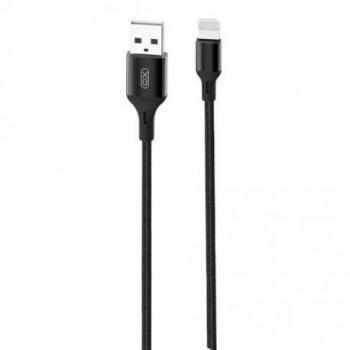 Cable USB - Lightning XO NB143 2.4A 1m Negro