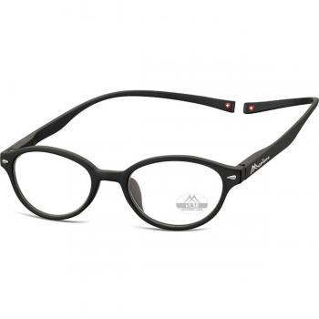 Montana Readers MR61 Magnetic Men's Eyeglasses Black Size +1.00 - Blue Light Block Available