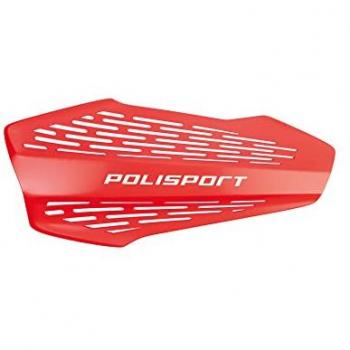 Polisport Paramanos MX Force - Guardamanos de motocross/enduro, 10 mm, fabricado en plástico, 1 punto de fijación MX-Style, kit de montaje incluido, compatible con todos los modelos de motocross